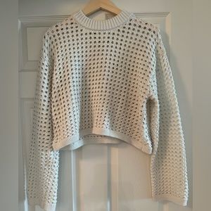 H&M crochet sweater